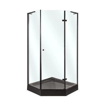 Душевая кабина INSANA Romilda 100x100x210 пятиугольный мелкий поддон dki024 фото